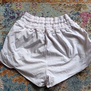 Lululemon White Shorts